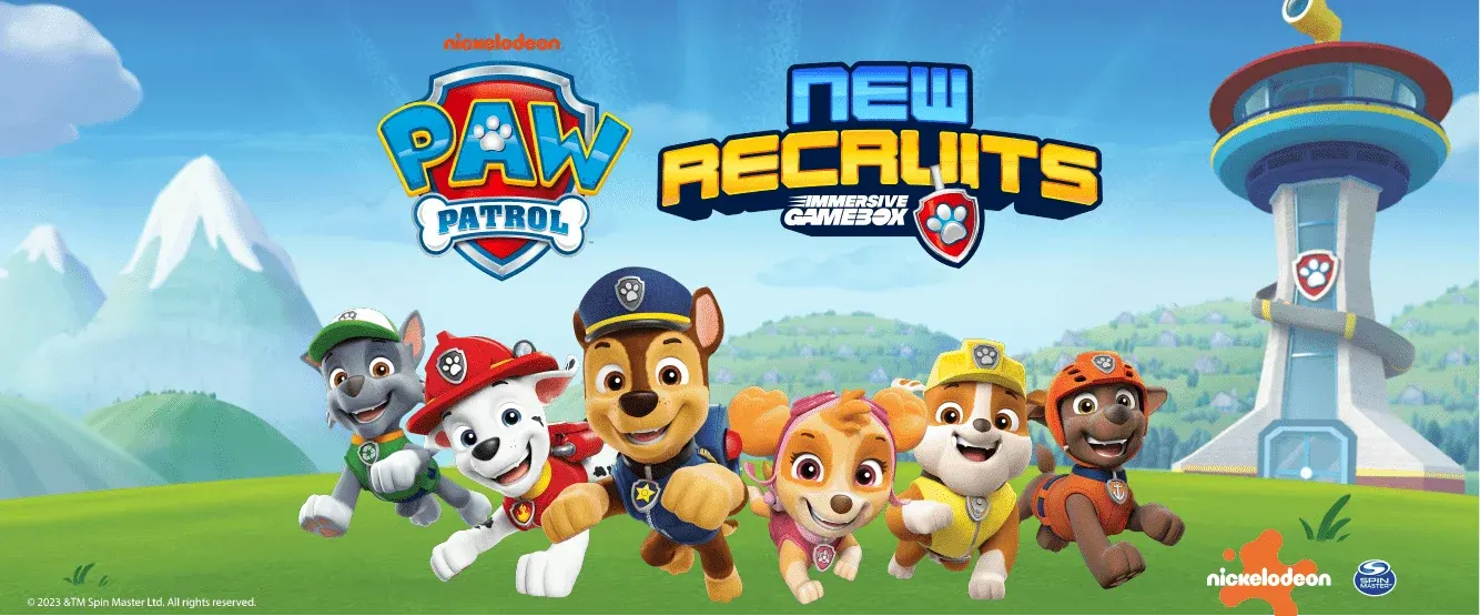 PAW PATROL: NEW RECRUITS - Immersive Gamebox in San Francisco: Interactive Game Rooms